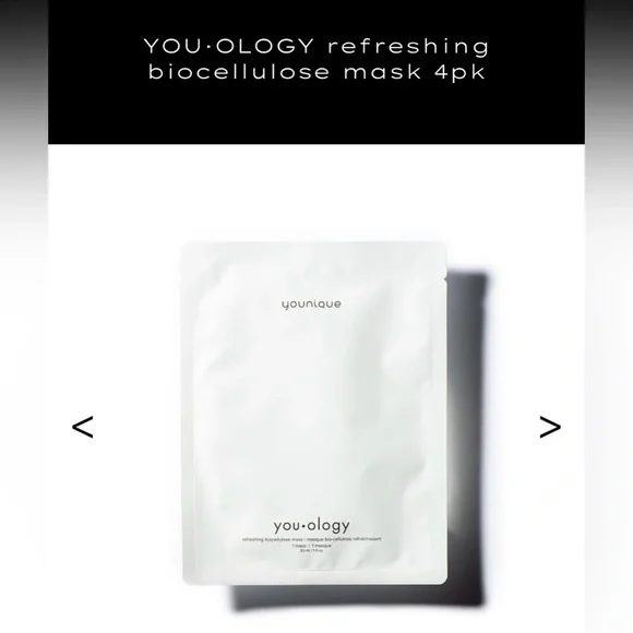 NEW Younique YOU·OLOGY refreshing biocellulose mask – 4 count - Picture 5 of 9